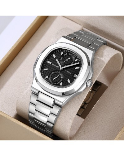 Купить Skmei 2423SIBK Silver-Black