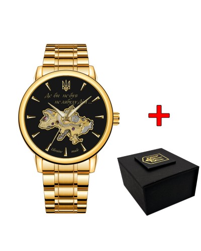 Купити Awarder 022-3D Не Забуду Дім Gold-Black Steel Купити Awarder 022-3D Не Забуду Дім Gold-Black Steel