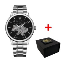 Awarder 022-3D Не Забуду Дім Silver-Black Steel