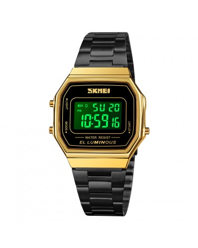 Купити Skmei 1647GDBK Gold-Black