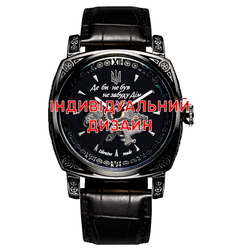 Купить Awarder 021 Black Leather Індивідуальний дизайн Купить Awarder 021 Black Leather Індивідуальний дизайн