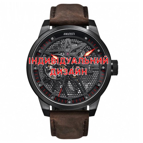 Купить Awarder 058 Black-Red Leather Індивідуальний дизайн