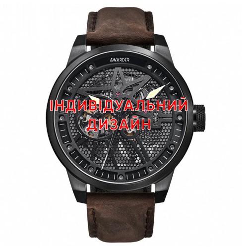 Купить Awarder 058 Black-White Leather Індивідуальний дизайн