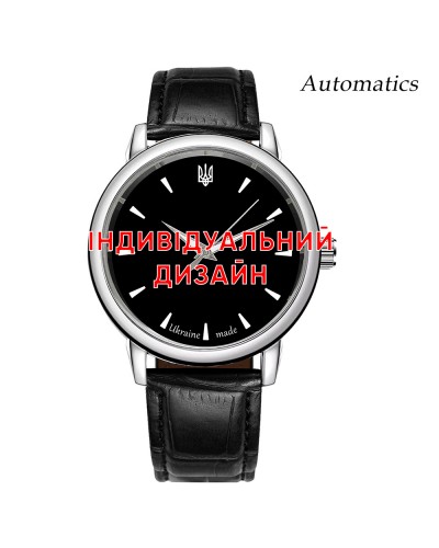 Купити Awarder 022 Silver Leather Automatic Індивідуальний дизайн Купити Awarder 022 Silver Leather Automatic Індивідуальний дизайн