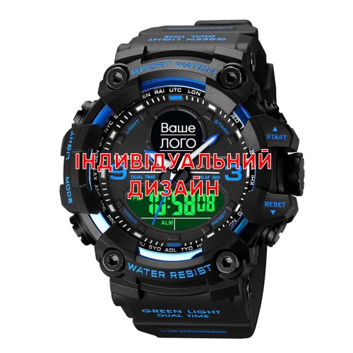 Купити Awarder 001 Black-Blue Індивідуальний дизайн