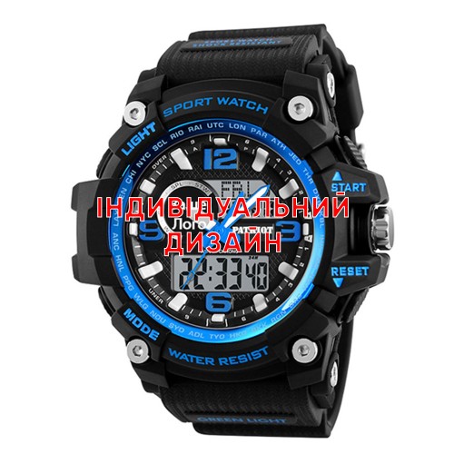 Купить Awarder 012 Black-Blue Індивідуальний дизайн