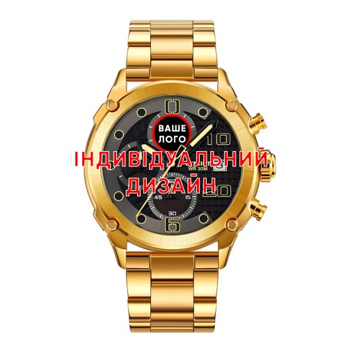 Купить Awarder 016 Gold-Black-Steel Індивідуальний дизайн Купить Awarder 016 Gold-Black-Steel Індивідуальний дизайн