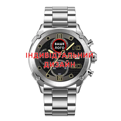 Купить Awarder 016 Silver-Black Steel Індивідуальний дизайн Купить Awarder 016 Silver-Black Steel Індивідуальний дизайн
