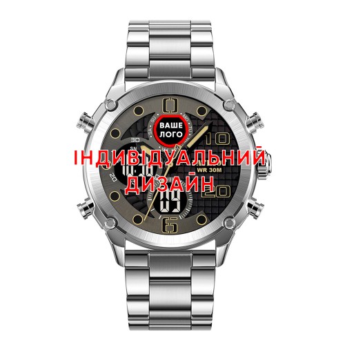 Купить Awarder 017 Silver-Black Steel Індивідуальний дизайн Купить Awarder 017 Silver-Black Steel Індивідуальний дизайн