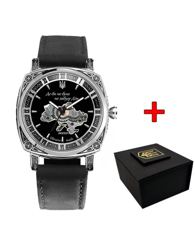 Купити Awarder 021-3D Де би не була Silver-Black-Black Leather Купити Awarder 021-3D Де би не була Silver-Black-Black Leather