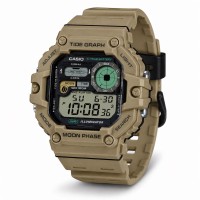 Чоловічий годинник Casio WS-1700H-5A — спортивний електронний годинник з водозахистом 10 ATM