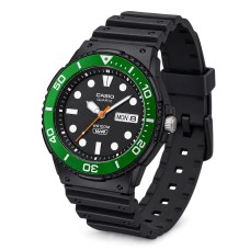 Чоловічий годинник Casio MRW-230H-1E3 — Спортивна модель 10 ATM з люмінесцентним покриттям