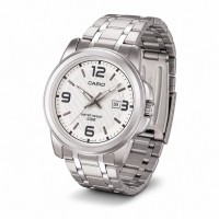 Чоловічий годинник Casio MTP-1314D-7A — класична модель з мінеральним склом та водозахистом 5 ATM
