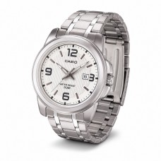 Чоловічий годинник Casio MTP-1314D-7A — класична модель з мінеральним склом та водозахистом 5 ATM