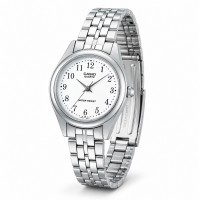Жіночий годинник Casio LTP-1129A-7B — Класична модель з мінеральним склом та сталевим браслетом