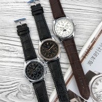 Чоловічий механічний годинник Forsining 319 Black-Cuprum-Black з автопідзаводом та шкіряним ремінцем