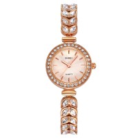 Жіночий годинник Skmei 2547RG Rose Gold у класичному стилі з мінеральним склом