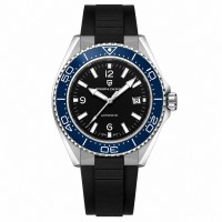 Чоловічий годинник Pagani Design PD-YS034 Silver-Blue-Black з сапфіровим склом та механізмом Miyota 8215