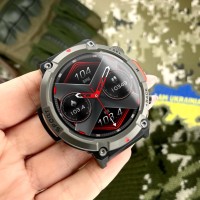 Розумний годинник Modfit Rugged Black — чоловічий смарт-годинник з TFT-дисплеєм та захистом IP67