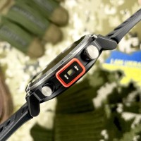 Розумний годинник Modfit Rugged Black — чоловічий смарт-годинник з TFT-дисплеєм та захистом IP67