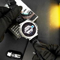 Розумний годинник Modfit Titan Force GPS Black з AMOLED дисплеєм та захистом 5 ATM