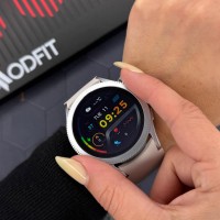 Жіночий розумний годинник Modfit Queen Silver 2 STOPPED зі сріблястим корпусом та IPS дисплеєм (SKU: 1077-0351)