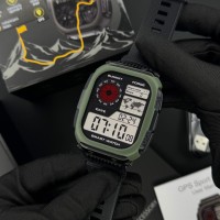 Розумний годинник Modfit Rock Green (1077-0367) — Тактичний смарт-годинник з AMOLED дисплеєм та GPS