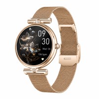 Розумний годинник Modfit Eclipse Gold Mesh з металевим браслетом та фітнес-функціями
