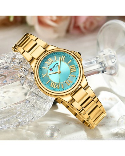 Купить Curren 9091 Gold-Blue