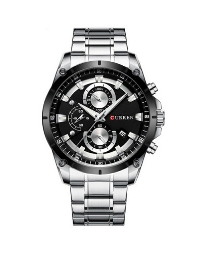 Купити Curren 8360 Silver-Black
