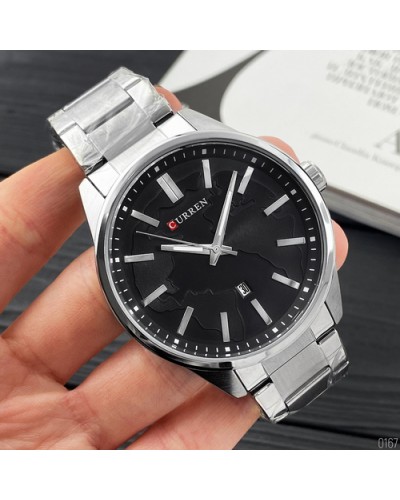 Купить Curren 8366 Silver-Black