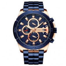Curren 8337 Blue-Cuprum