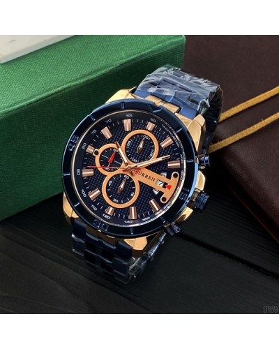 Купити Curren 8337 Blue-Cuprum
