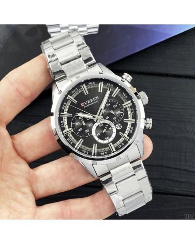 Купити Curren 8355 Silver-Black