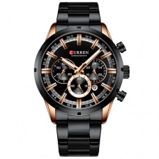 Curren 8355 Black -Cuprum