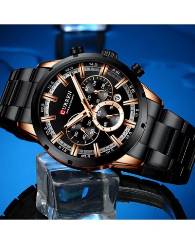Купить Curren 8355 Black -Cuprum