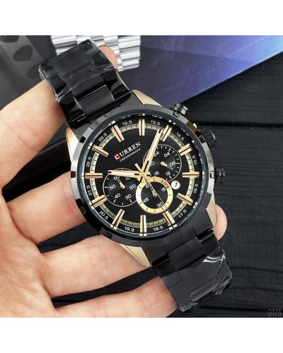 Купить Curren 8355 Black -Cuprum