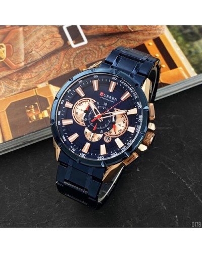 Купить Curren 8363 Blue-Cuprum