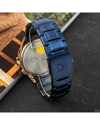 Купить Curren 8363 Blue-Cuprum
