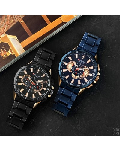 Купить Curren 8363 Blue-Cuprum