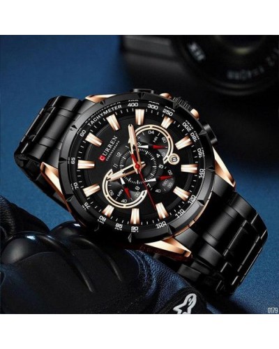 Купити Curren 8363 Black-Cuprum