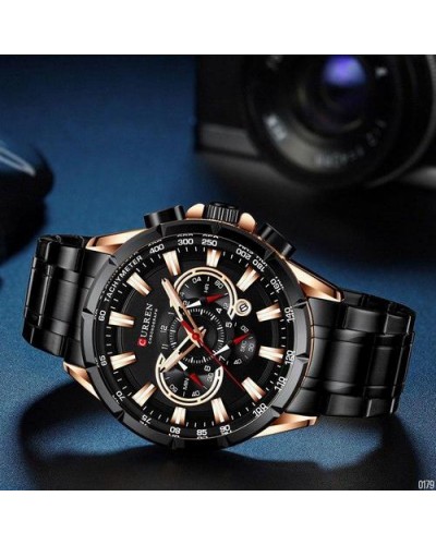 Купити Curren 8363 Black-Cuprum