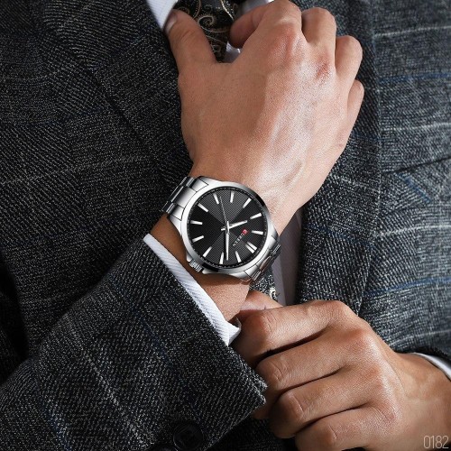 Купити Curren 8322 Silver-Black