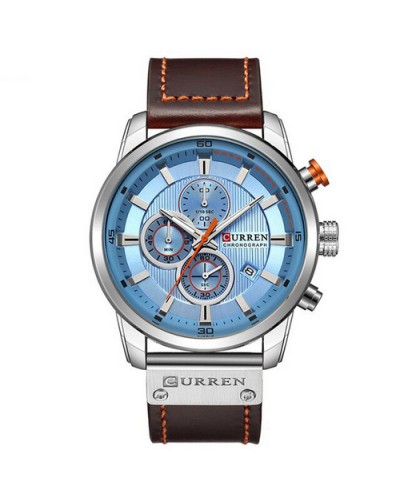 Купить Curren 8291 Silver-Blue