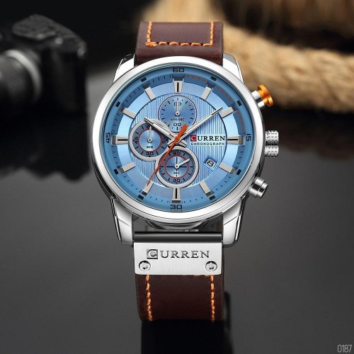 Купити Curren 8291 Silver-Blue