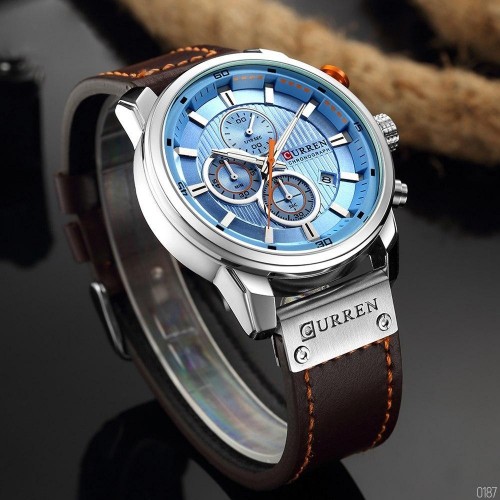 Купити Curren 8291 Silver-Blue