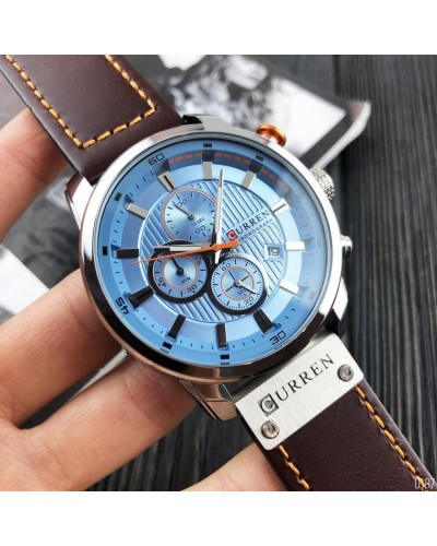 Купить Curren 8291 Silver-Blue