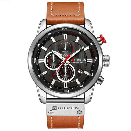 Купити Curren 8291 Brown-Silver-Black Купити Curren 8291 Brown-Silver-Black