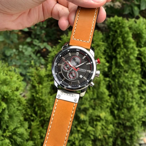 Купити Curren 8291 Brown-Silver-Black Купити Curren 8291 Brown-Silver-Black