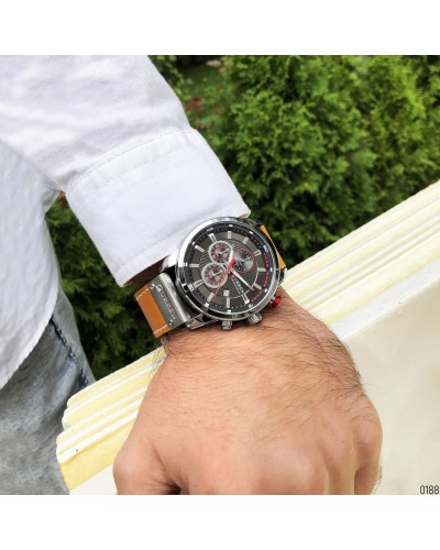 Купить Curren 8291 Brown-Silver-Black